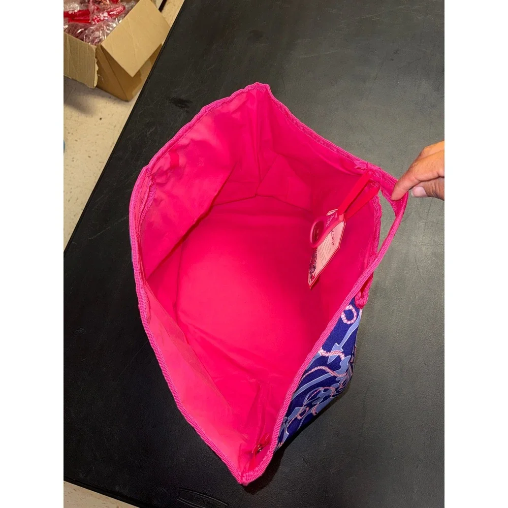Lilly Pulitzer Booze Cruise Insulated Beverage Bucket Cooler with Bottle Opener